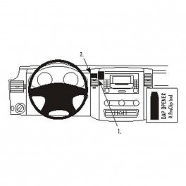 Brodit 853873 Halterung Mercedes Benz Sprinter Baujahr 07 18  Center mount