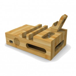 Matsmobile 5 in1 Bamboo Charger Stand