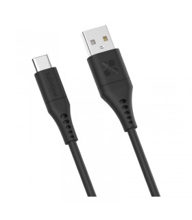 ProMate PowerLink AC120 USB A USB C Kabel Black