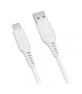 ProMate PowerLink AC120 USB A USB C Kabel White